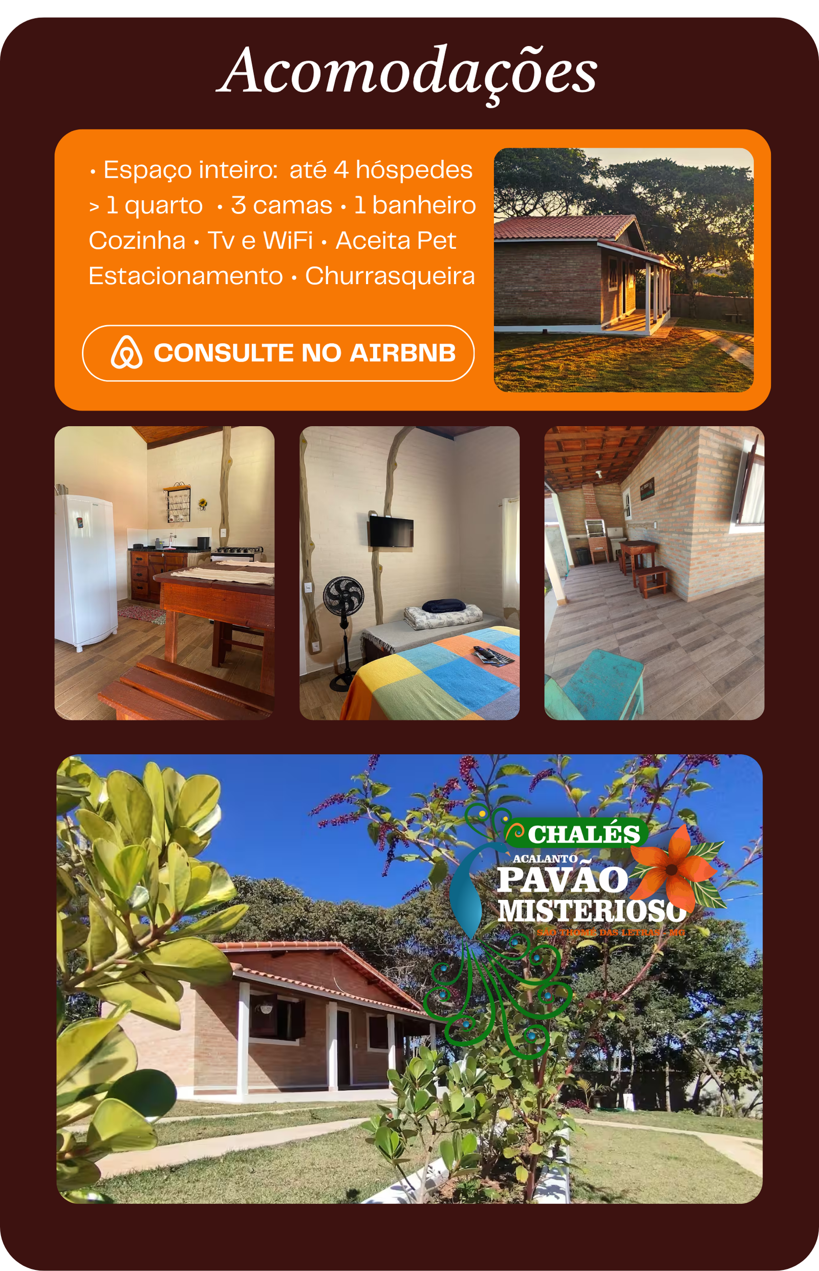 Acomodações